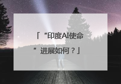“印度AI使命”进展如何？