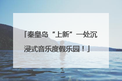 秦皇岛“上新”一处沉浸式音乐度假乐园！