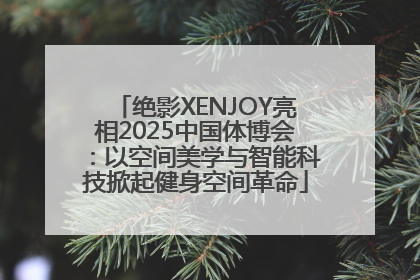 绝影XENJOY亮相2025中国体博会：以空间美学与智能科技掀起健身空间革命
