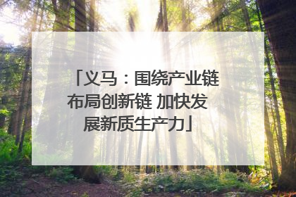 义马：围绕产业链布局创新链 加快发展新质生产力