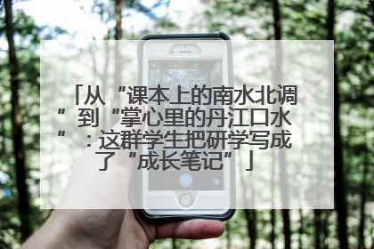 从“课本上的南水北调”到“掌心里的丹江口水”：这群学生把研学写成了“成长笔记”