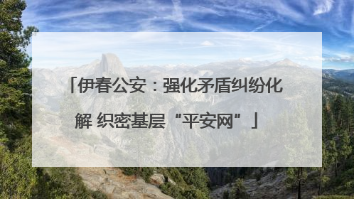 伊春公安：强化矛盾纠纷化解 织密基层“平安网”