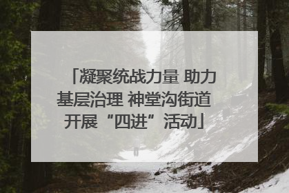 凝聚统战力量 助力基层治理 神堂沟街道开展“四进”活动