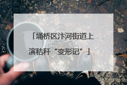 埇桥区汴河街道上演秸秆“变形记”