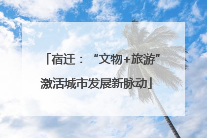 宿迁：“文物+旅游”激活城市发展新脉动