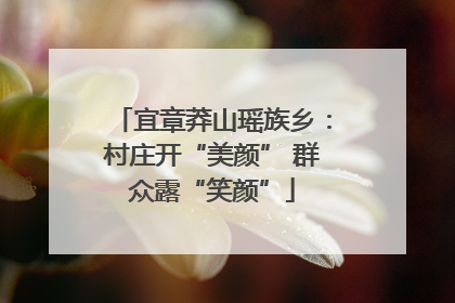 宜章莽山瑶族乡：村庄开“美颜” 群众露“笑颜”