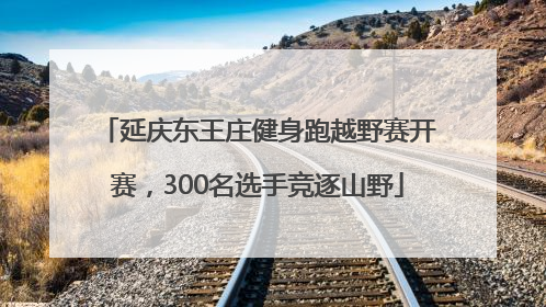 延庆东王庄健身跑越野赛开赛，300名选手竞逐山野