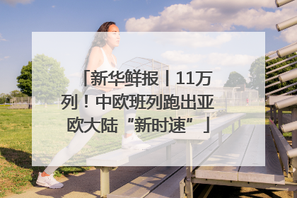 新华鲜报丨11万列！中欧班列跑出亚欧大陆“新时速”