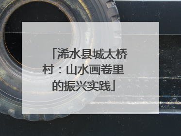 浠水县城太桥村：山水画卷里的振兴实践