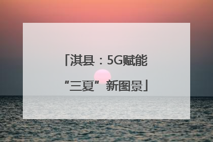 淇县：5G赋能“三夏”新图景