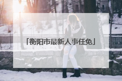 衡阳市最新人事任免