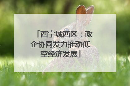 西宁城西区：政企协同发力推动低空经济发展