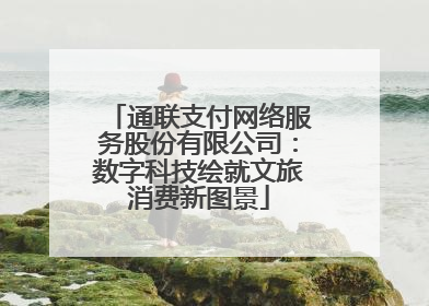 通联支付网络服务股份有限公司：数字科技绘就文旅消费新图景