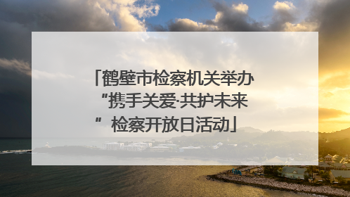 鹤壁市检察机关举办“携手关爱·共护未来”检察开放日活动
