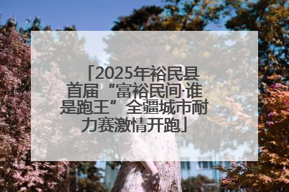 2025年裕民县首届“富裕民间·谁是跑王”全疆城市耐力赛激情开跑