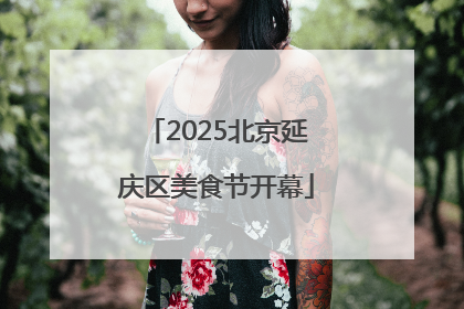 2025北京延庆区美食节开幕