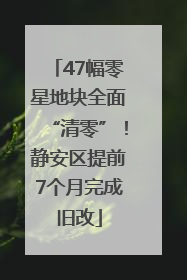 47幅零星地块全面“清零”！静安区提前7个月完成旧改